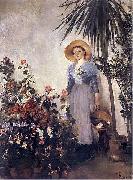 Olga Boznanska In the orangery oil painting on canvas